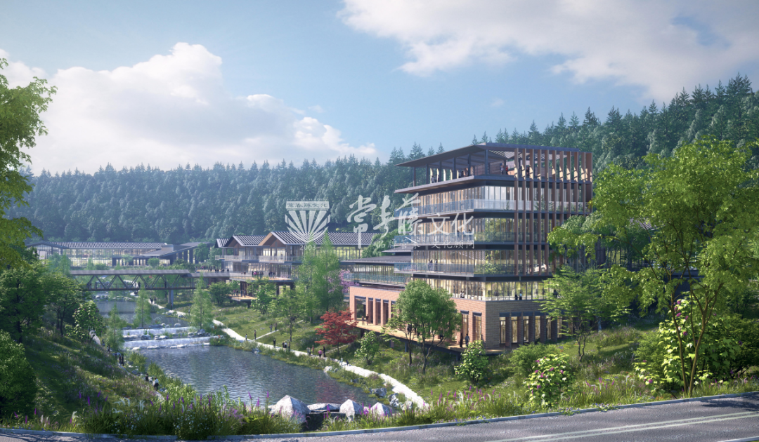 張思德干部學(xué)院,文化,建設(shè),效果圖